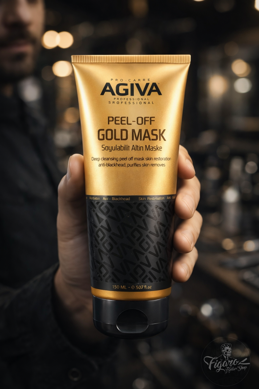 mascarilla de puntos negros agiva