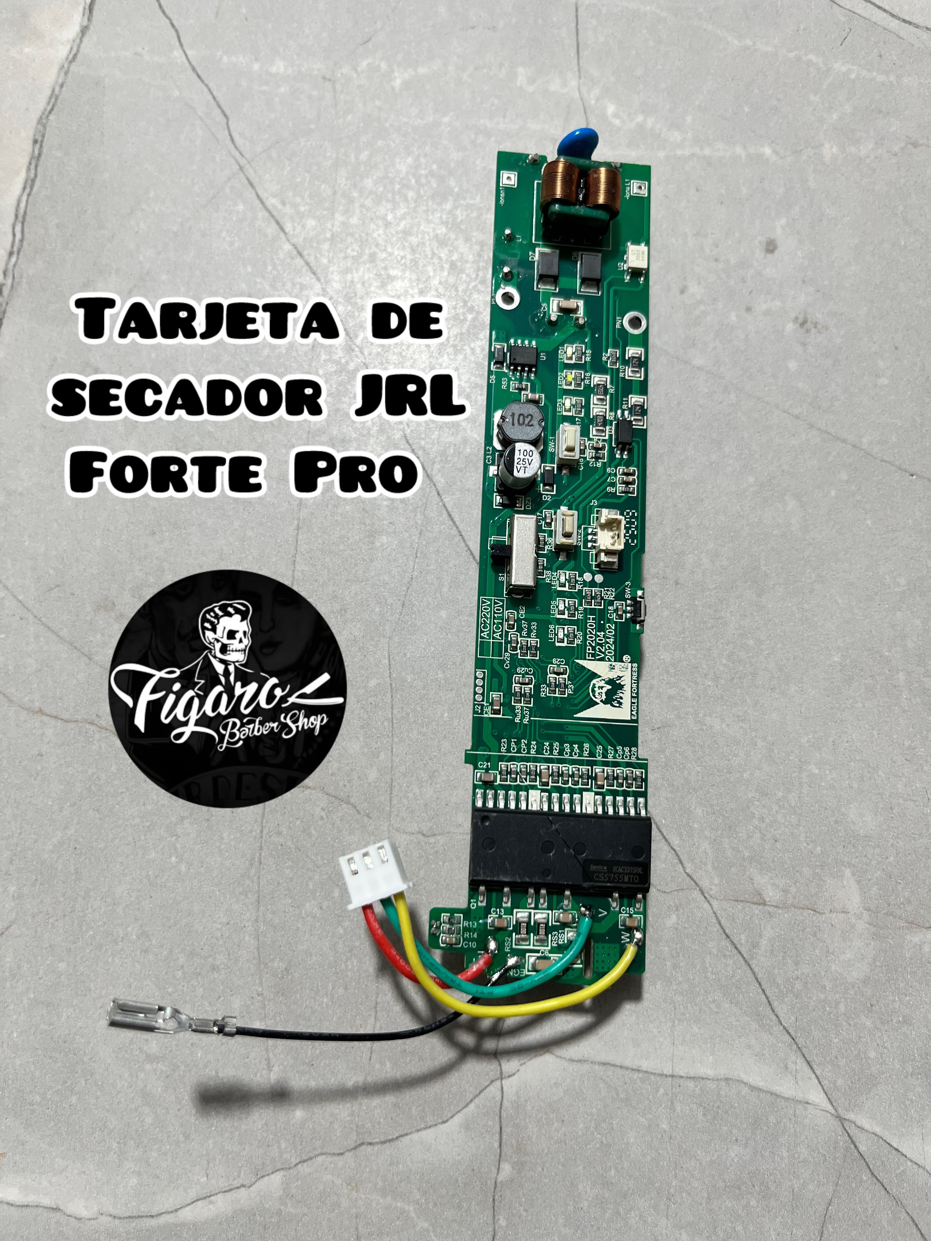 Tarjeta de secador JRL Forte Pro
