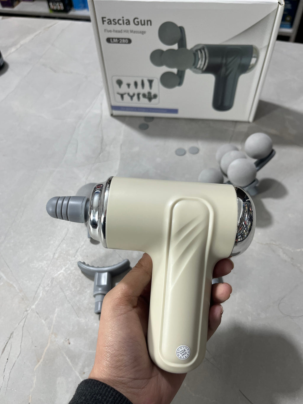 Pistola Masajeadora Fascia Gun LM-280