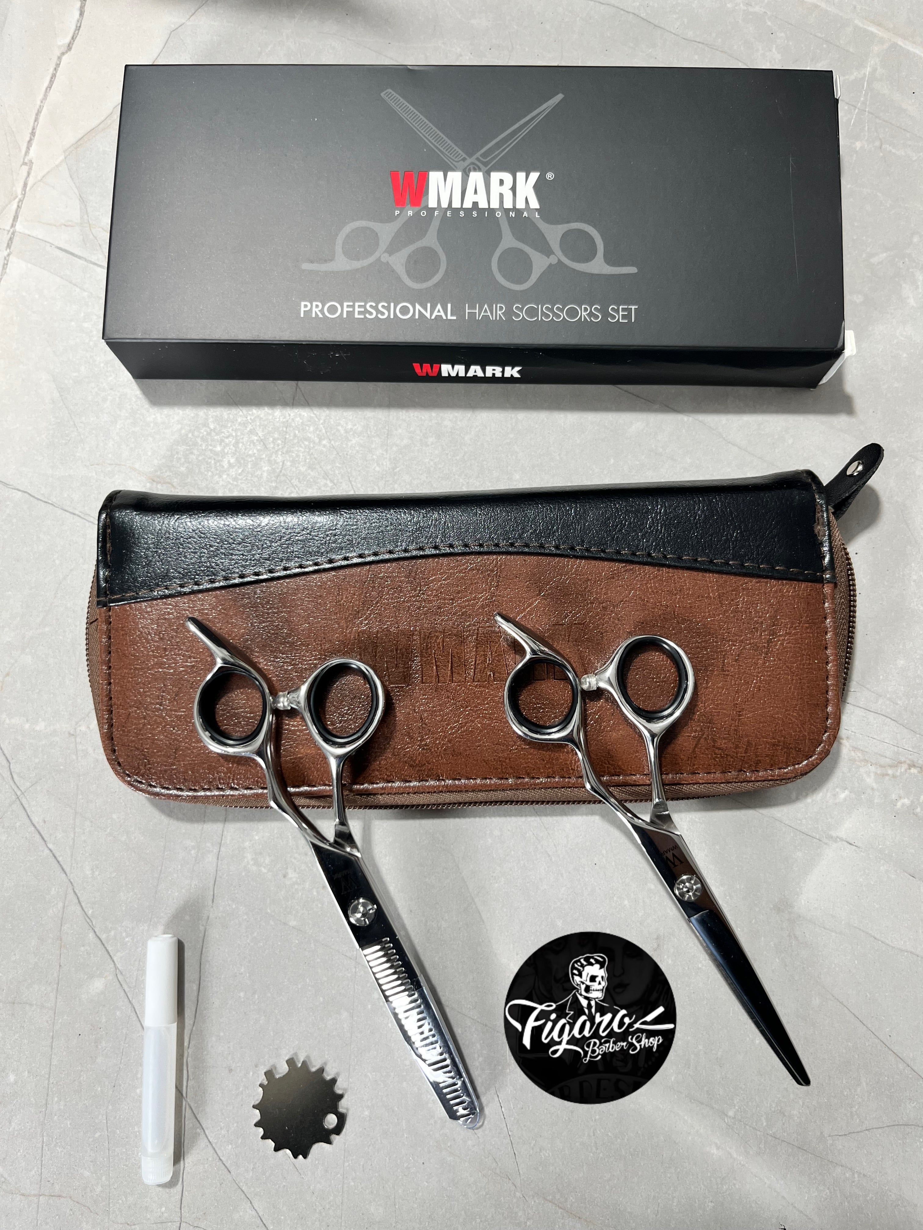 Combo de tijeras wmark plateadas