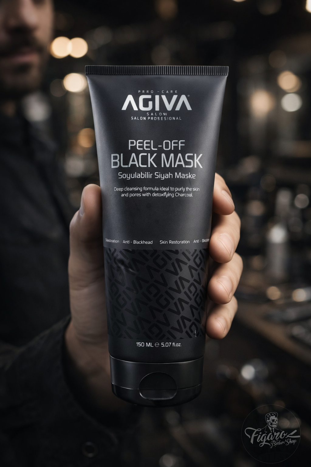 mascarilla de puntos negros agiva