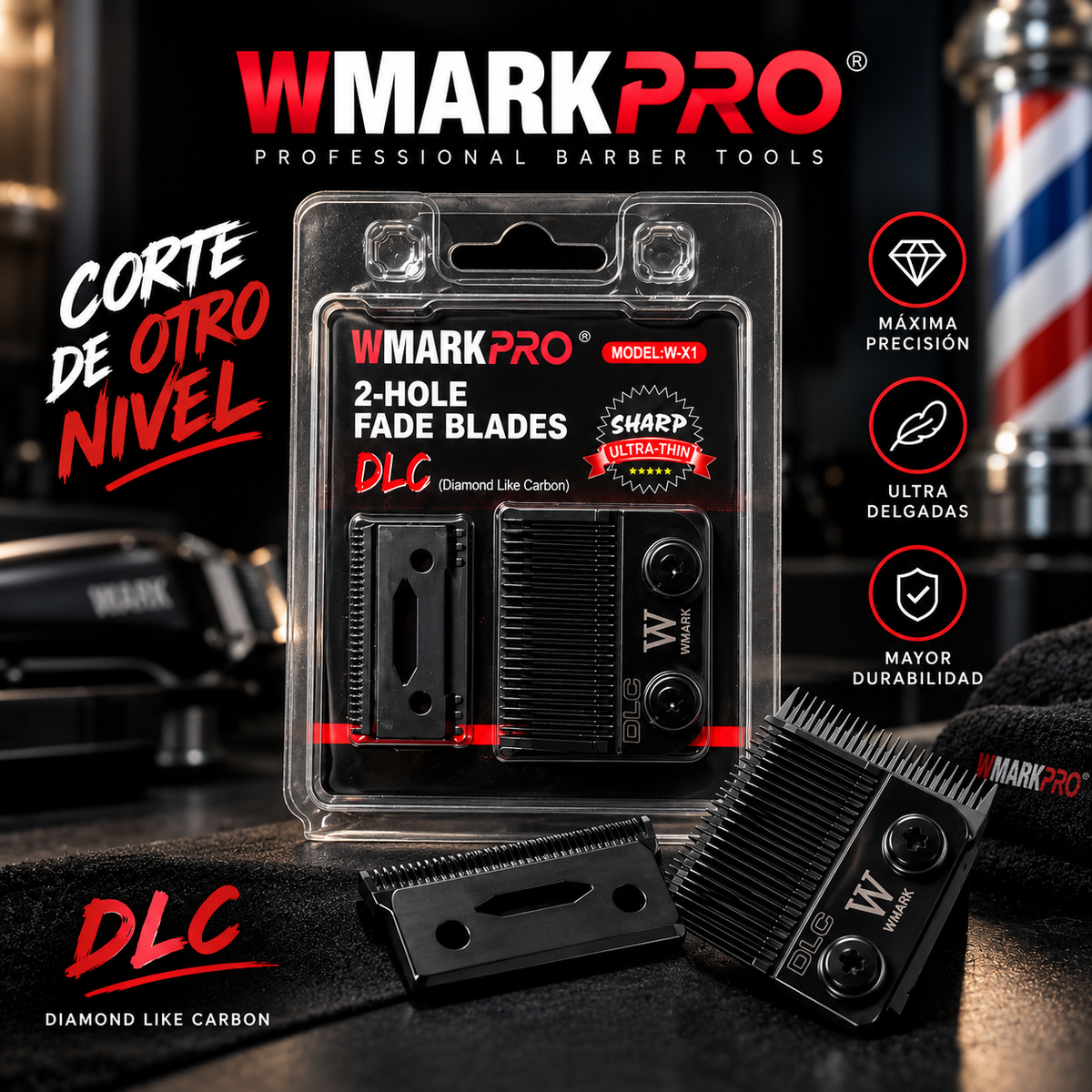 Cuchillasde Maquina Wmark X1