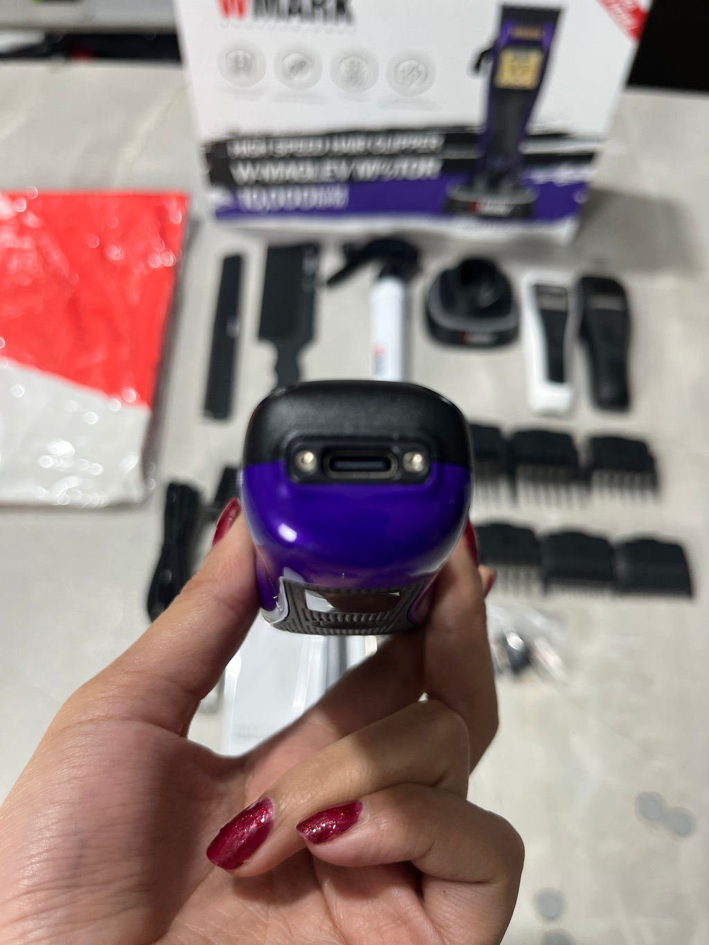 MAQUINA WMARK NG-X1 PLUS VIOLETA