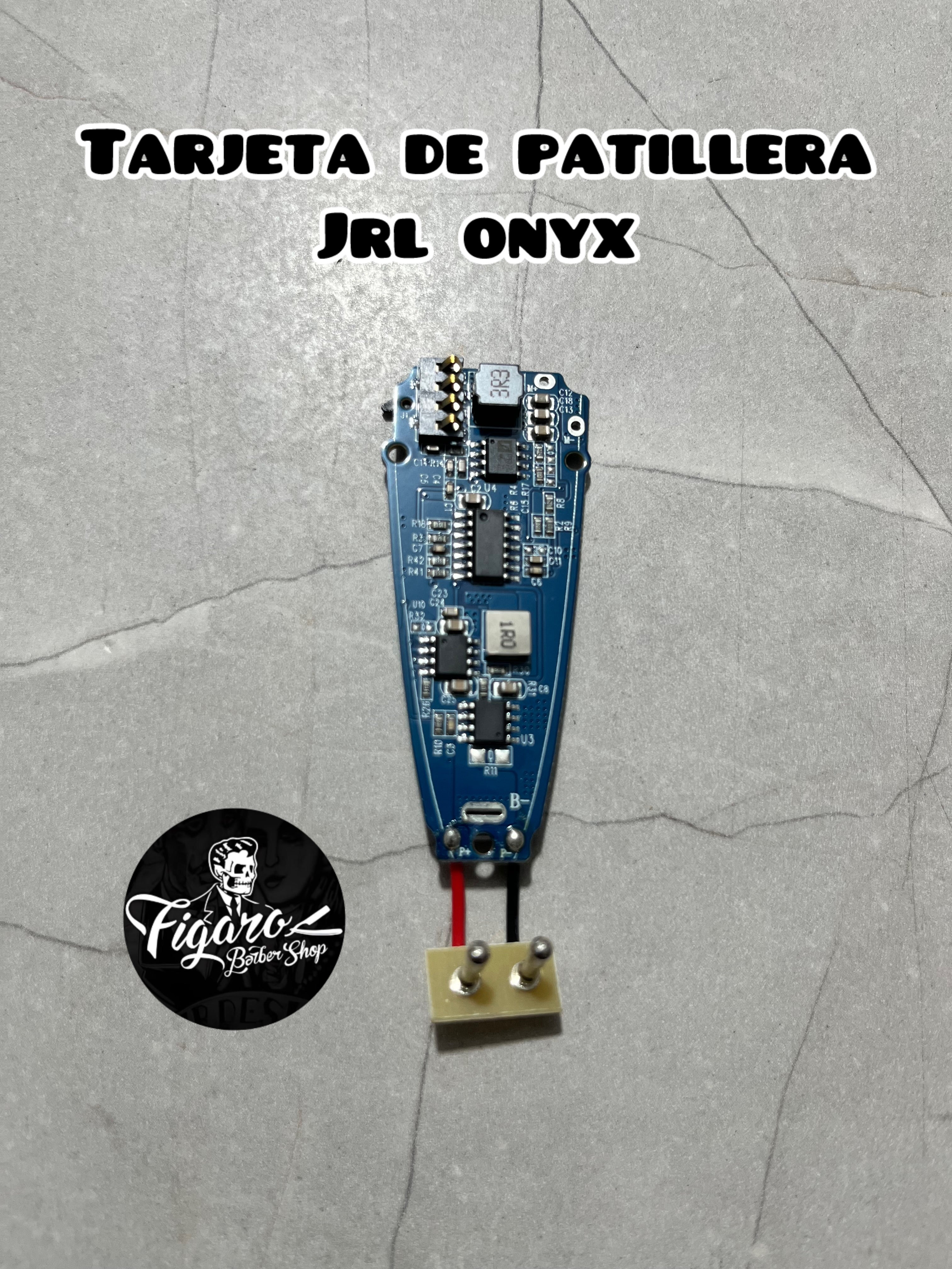 Tarjeta de patillera JRL ONYX