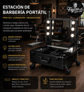Estación de barbería portátil (Maletin)