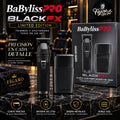 Combo Patillera y Shaver BaBylissPRO BlackFX Limited Edition