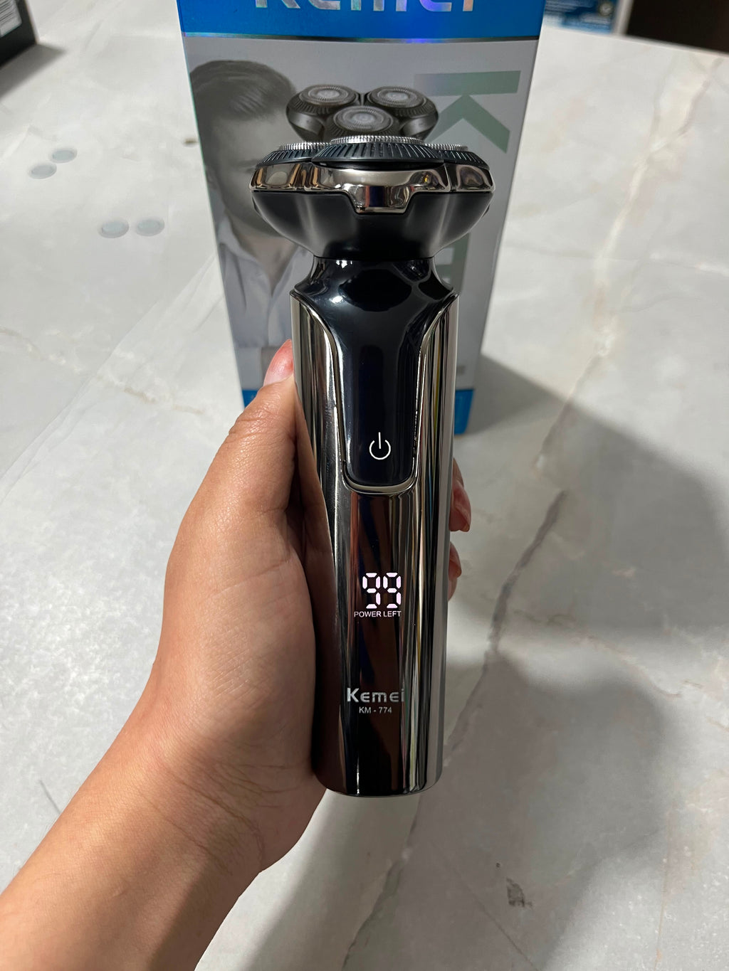 Shaver Kemei 744
