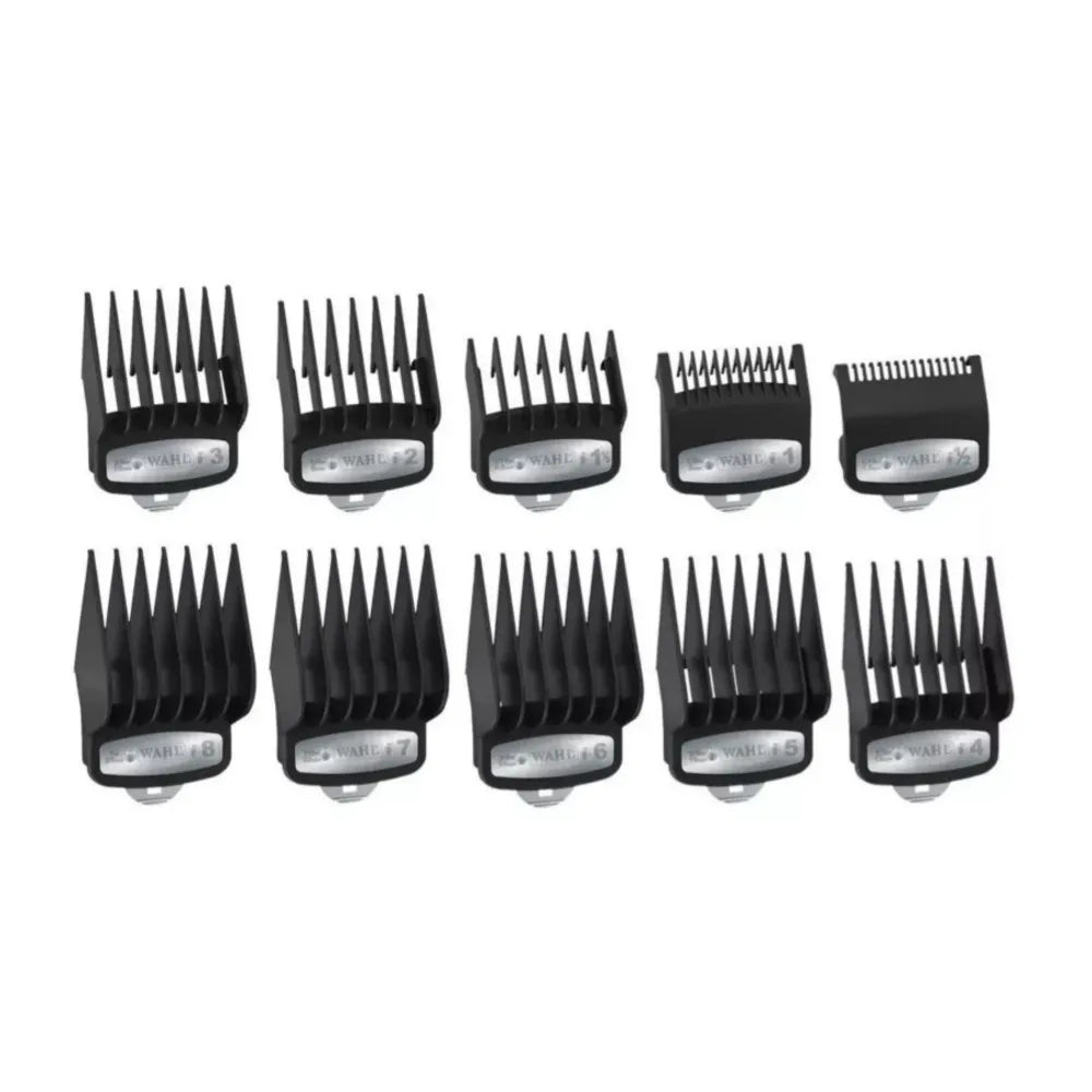 JUEGO DE GUIAS CON CLIP DE METAL WAHL