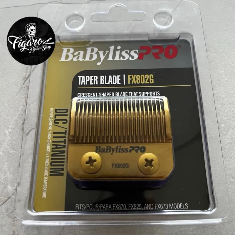 Cuchilla babyliss dorada