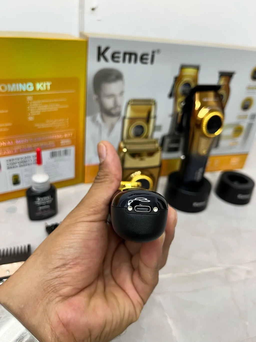 combo kemei 8557