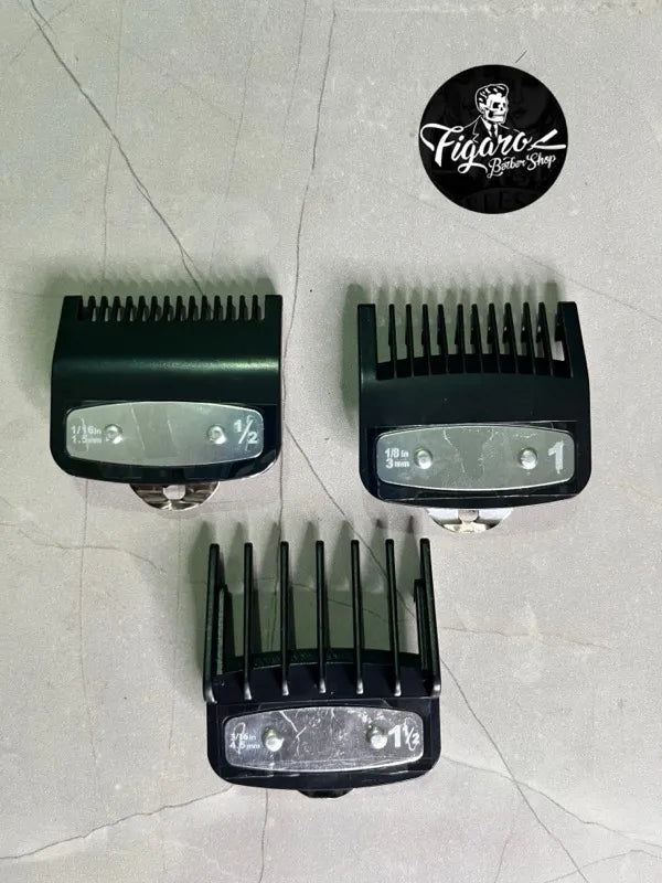 3 guias especiales con clip de metal